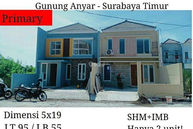 Rumah Medokan Sawah timur Surabaya Timur Gunung Anyar OERR MER