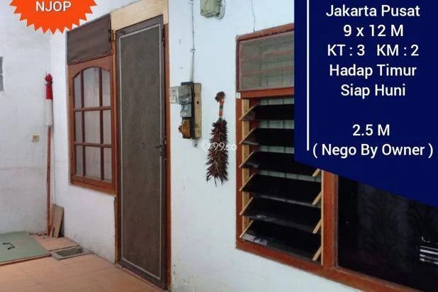 Dijual Dibawah Harga NJOP Rumah Duri A1, Duri Pulo, Gambir Dijual Dibawah Harga NJOP Rumah Duri A1, Duri Pulo, Gambir