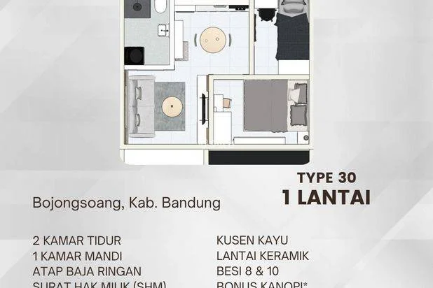 rumah cantik HARGA TERJANGKAU di cigebar permai