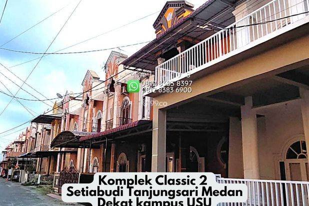 RUMAH SECOND MURAH CANTIK - KOMPLEK CLASSIC 2 SETIABUDI MEDAN