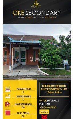 Sewa Rumah 1 Lantai Semi Furnished Costarica