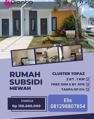 Cluster Subsidi Booking Fee 2 Juta Langsung Akad