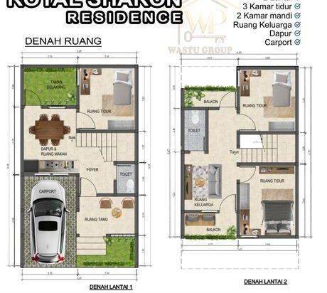 TERBARU RUMAH 2 LANTAI MURAH DEKAT JALAN UTAMA SECANG - TEMANGGUNG