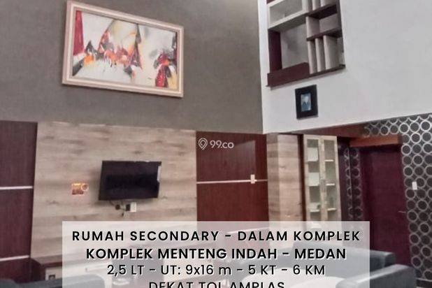 Komplek Menteng Indah Menteng 7 Medan Denai - Rumah Secondary