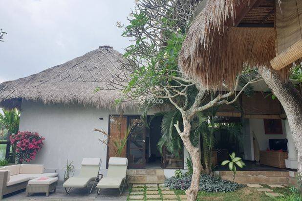 Tropical Balinese Freehold Villa Walking Distance To The Beach