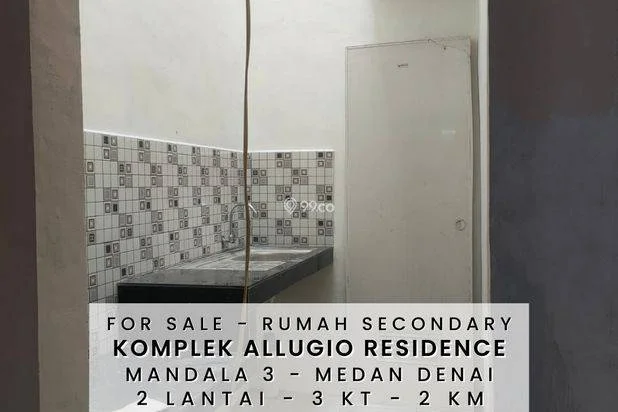 RUMAH SECONDARY MURAH TERIMA CANTIK - KOMPLEK ALLUGIO RESIDENC