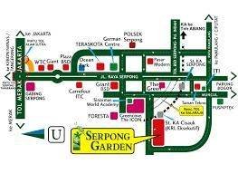 Ruko baru siap huni di serpong garden cisauk serpong tangerang selatan