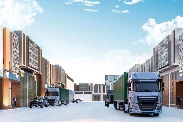 Gudang di Komplek Harmoni Logistic Center