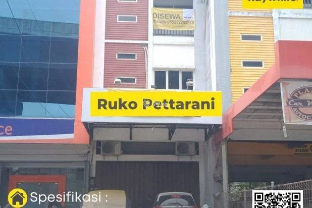 Ruko Makassar Jl AP Pettarani