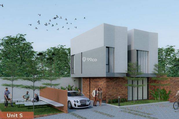 Rumah Mewah Design Aesthetic Di Cluster Ruma Joglo Jakarta