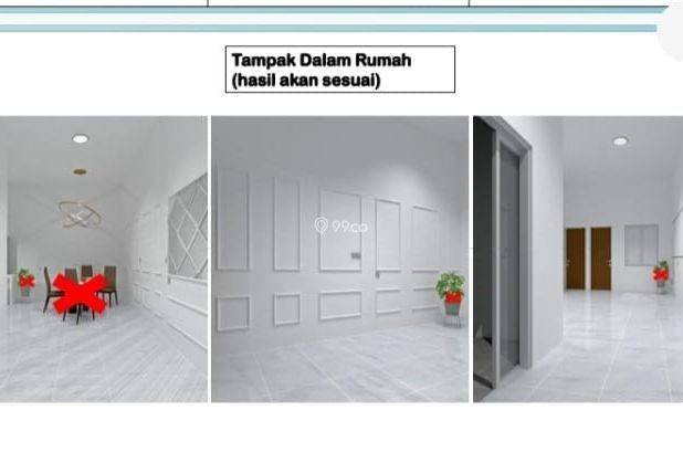 Rumah baru 3 lt murah di bawah pasaran ready sep di tg duren
