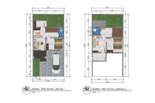 hunian MINIMALIS SERASA VILLA lokasi cinunuk bandung