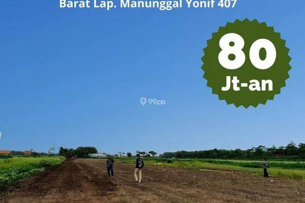Tanah SHM Harjosari Indah, Dekat Yonif 407 Tegal, SHM Darat