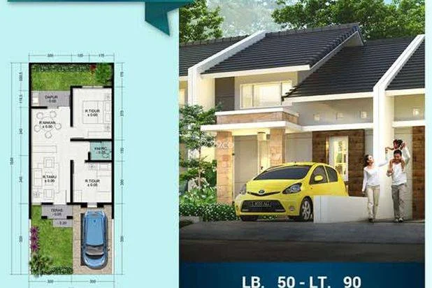 Rumah murah Type 50 Promo Tanpa DP + Free Biaya | Sidoarjo