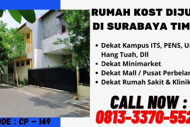 Dijual Rumah Kost di Keputih Surabaya, CALL : 0813-3370-5526