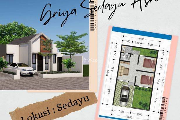   RUMAH PALING MURAH BISA KPR DEKAT JALAN WATES
