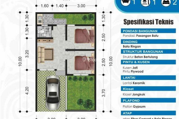   RUMAH PALING MURAH BISA KPR DEKAT JALAN WATES