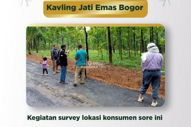 Kavling Murah Pinggir Jalan Bonus Pohon Jati Emas,Kavling Jati