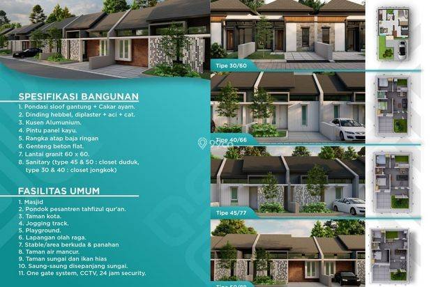 Membeli=Sedekah. Rumah Baru Dalam Perumahan Islami Purwkarta