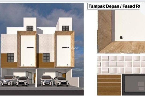 Rumah baru 3 lt murah di bawah pasaran ready sep di tg duren
