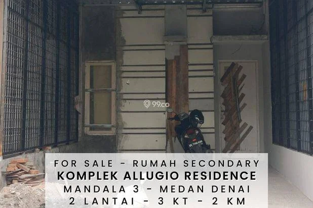 RUMAH SECONDARY MURAH TERIMA CANTIK - KOMPLEK ALLUGIO RESIDENC