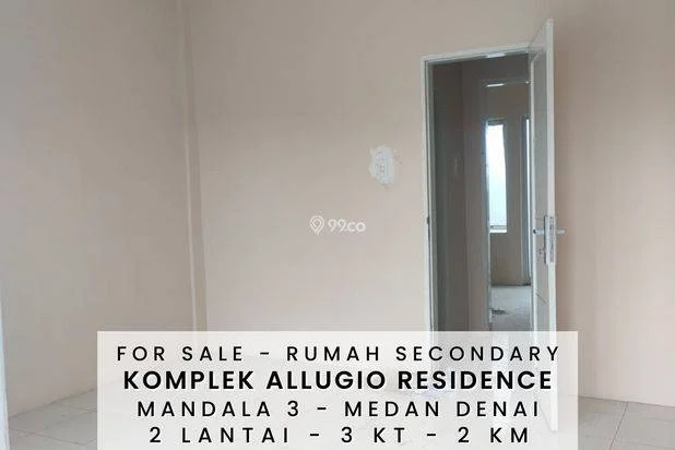 RUMAH SECONDARY MURAH TERIMA CANTIK - KOMPLEK ALLUGIO RESIDENC