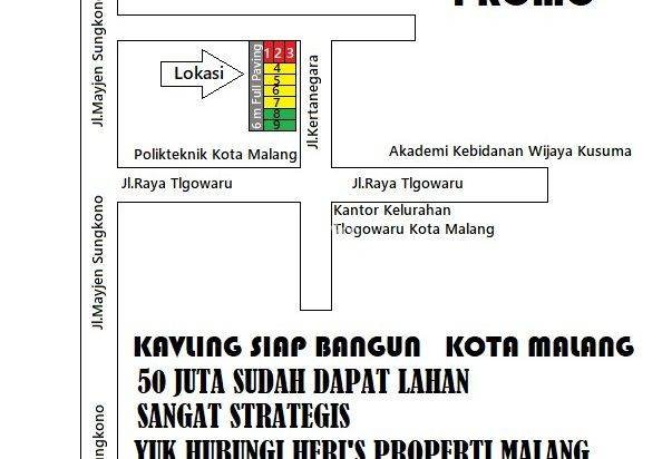 Jual Tanah Kavling Murah Meriah Kota Malang Jual Tanah Kavling Murah Meriah Kota Malang