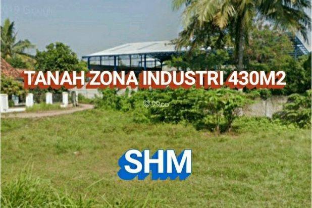Tanah Industri 430m2 SHM Di Kec Jawilan Kab Serang Banten
