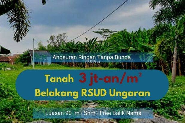 Tanah Murah Ungaran Barat 4 Menit Kampus Undaris, SHM