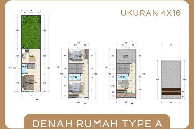 Villa di Komplek Global Haus ( Jl. Tuasan )