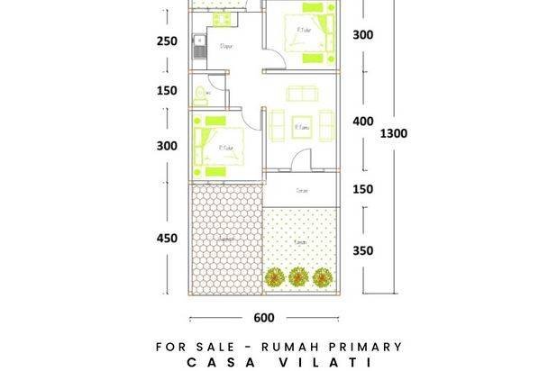 Rumah 200 Jutaan di Marelan Dekat RS Royal Prima Marelan Medan