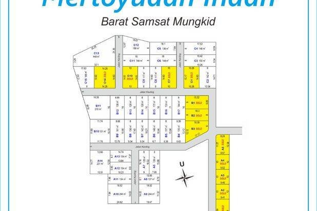 Area Kampus UMM Magelang, Tanah Kavling Sertipikat SHM