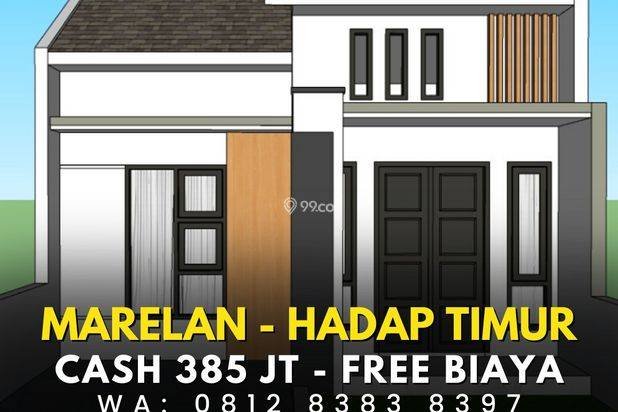 RUMAH CANTIK 300 JUTAAN DI MARELAN - RUMAH HADAP TIMUR