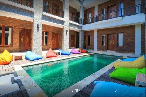BU CEPAT hotel AKTIF dijual di kuta utara bali