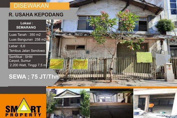 Ruang Usaha Jalan Kepodang - Sendowo Kawasan Cagar Budaya Kota Lama Semarang
