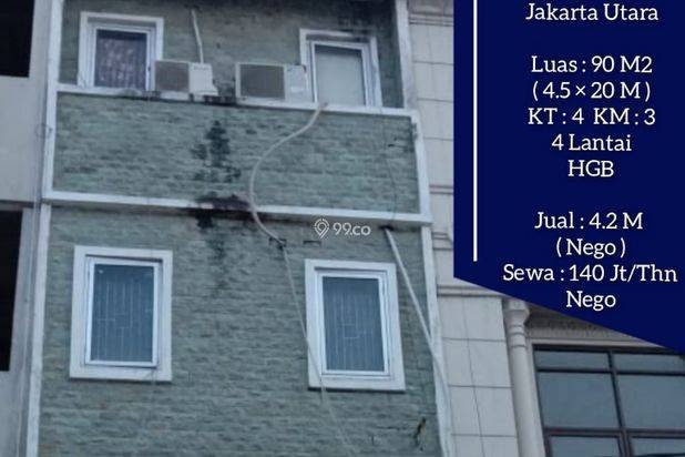 Dijual atau Disewakan Ruko Sunter Jakarta Barat