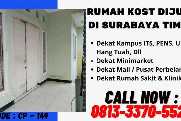 Dijual Rumah Kost di Keputih Surabaya, CALL : 0813-3370-5526