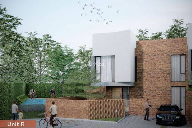 Rumah Mewah Design Aesthetic Di Cluster Ruma Joglo Jakarta