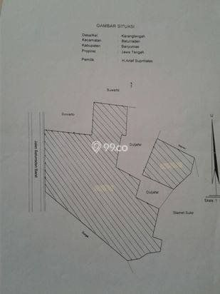Dijual tanah di lokasi Batuarden Barat