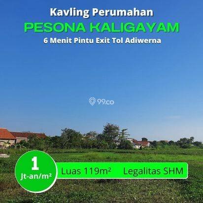 Kavling SHM Darat Pesona Kaligayam, 12x Cicil Tanpa Bunga
