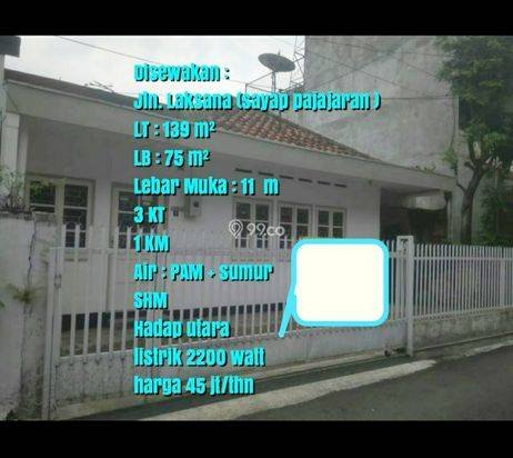 Rumah di sayap pajajaran siap huni