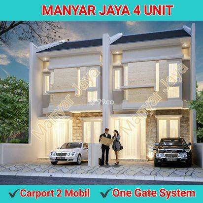 Rumah Manyar Jaya Surabaya Murah. (RON.A083)