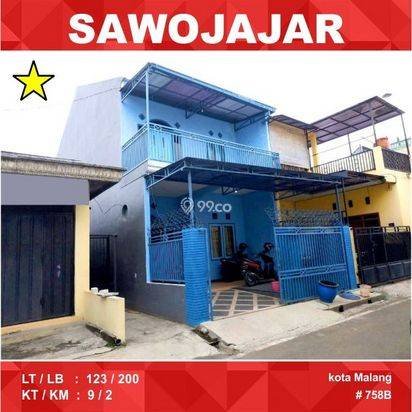 Rumah Kost 9 Kamar Luas 123 di Gribig Sawojajar  Malang _ 758B