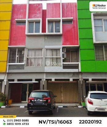 (TSI/16063) Ruko Plaza de Lumina, Cengkareng, 4x15 m², 3 Lt (TSI/16063) Ruko Plaza de Lumina, Cengkareng, 4x15 m², 3 Lt
