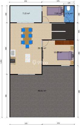 Rumah Classic House Dalam Cluster Besar Row Cluster Lebar Jagakarsa