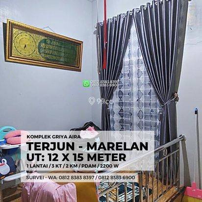 Rumah secondary tanah lebar 12 m - Griya Aira Terjun Marelan