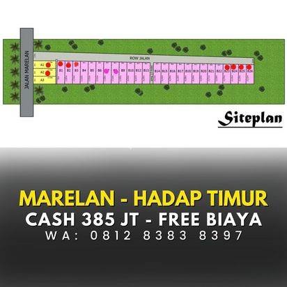 RUMAH CANTIK 300 JUTAAN DI MARELAN - RUMAH HADAP TIMUR