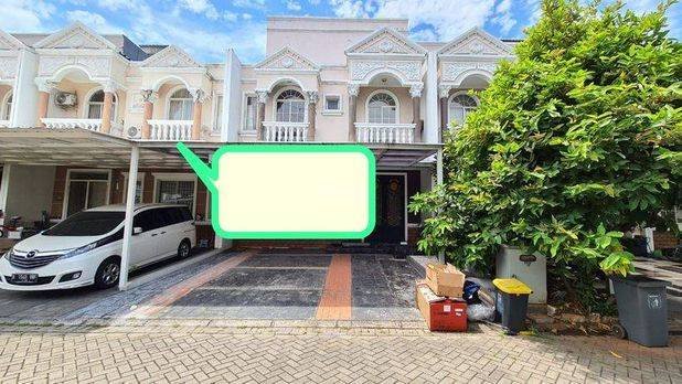 Rumah 3 lantai di Green lake, Full Furnish