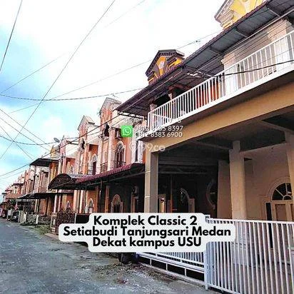 RUMAH SECOND MURAH CANTIK - KOMPLEK CLASSIC 2 SETIABUDI MEDAN