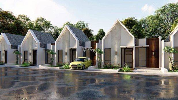 Rumah Scandinavian Di Gunngkidul Murah Dekat Jalan Provinsi